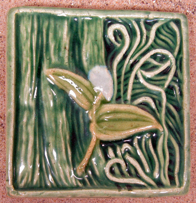 Wild Lily of the Valley Tile